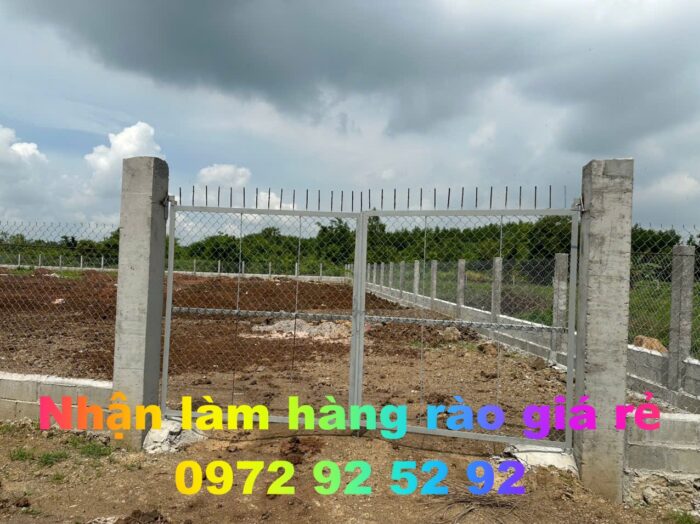Nhận làm hàng rào giá rẻ tại Ngãi Giao, Hồ Chí Minh 0972 92 52 92