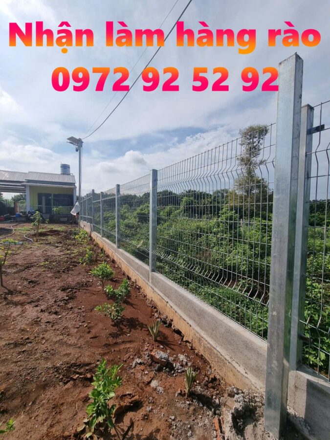 Nhận làm hàng rào tại Đất Đỏ, HCM giá rẻ 0972 92 52 92