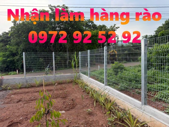 Nhận làm hàng rào tại Đất Đỏ, HCM giá rẻ 0972 92 52 92