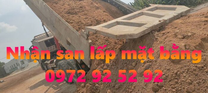 Nhận san lấp mặt bằng tại KCN Châu Đức giá rẻ 0972 92 52 92