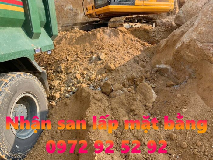 Nhận san lấp mặt bằng tại KCN Châu Đức giá rẻ 0972 92 52 92