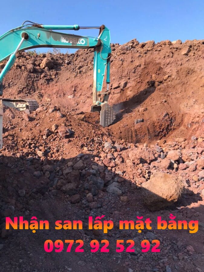 Nhận san lấp mặt bằng tại Nghĩa Thành, HCM giá rẻ