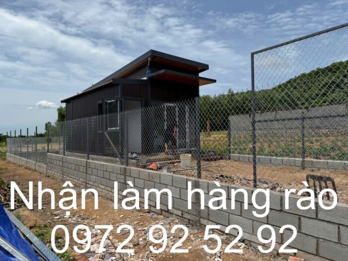 Nhận làm hàng rào tại Đất Đỏ, Hồ Chí Minh giá rẻ