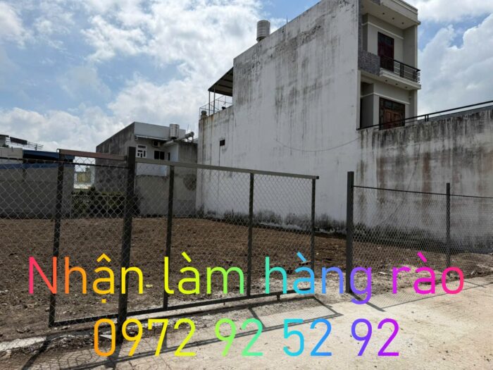 Nhận làm hàng rào tại Nghĩa Thành, Hồ Chí Minh giá rẻ 