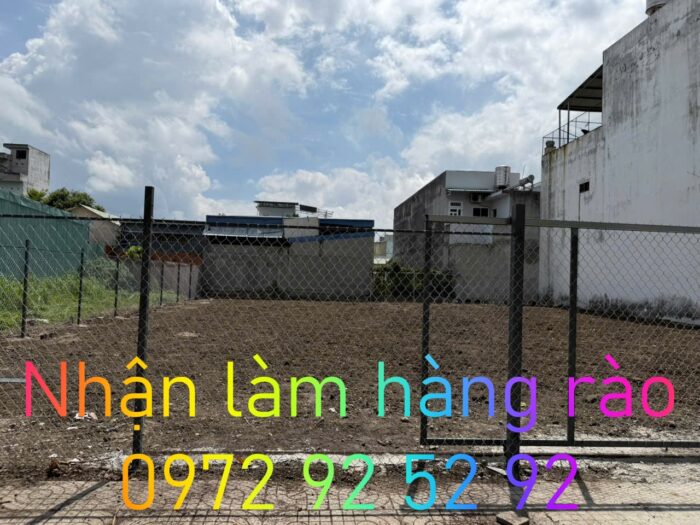 Nhận làm hàng rào tại Nghĩa Thành, Hồ Chí Minh giá rẻ 
